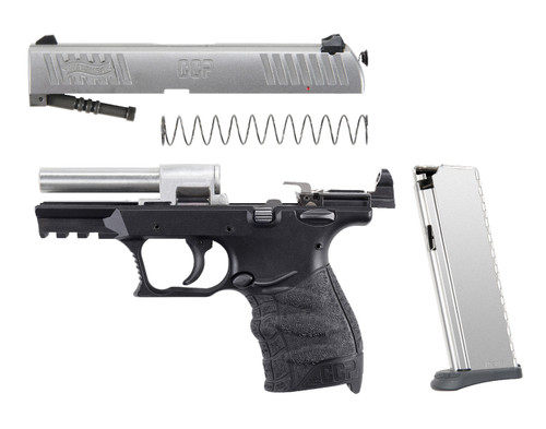 Walther CCP M2+ 9mm, 3.54" Barrel, SS Slide, Black Frame, 8rd - Concealed Carry Guns | The Gun Shop