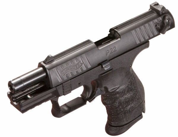 Walther P22 Q *Certified Used* .22 LR, 3.42" Barrel, 3-Dot Sights, Black, 10rd