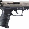 Walther P22 Q .22 LR, 3.42" Barrel, Black/Nickel, 10rd