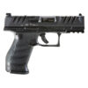 Walther, PDP, Optics Ready, Semi-automatic, Polymer Frame, Striker Fired, Compact Frame, 9mm, 4" Barrel, Black, Adjustable Rear Sight, 15Rd