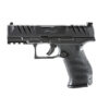 Walther, PDP, Optics Ready, Semi-automatic, Polymer Frame, Striker Fired, Compact Frame, 9mm, 4" Barrel, Black, Adjustable Rear Sight, 15Rd