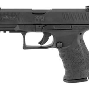 Walther PPQ M2 9mm, 4" Barrel, 3-Dot Adj. Low Profile, Black, 2x 15rd Mags