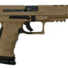 Walther Limited Production PPQ Classic 9mm, 5" Barrel, Full Coyote Tan, 2x 15rd