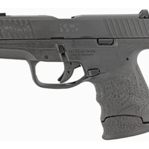 Walther PPS M2 9mm, 3.2" Barrel, 3-Dot Adj. Rear, Black Tenifer, 7rd Mag LE Only