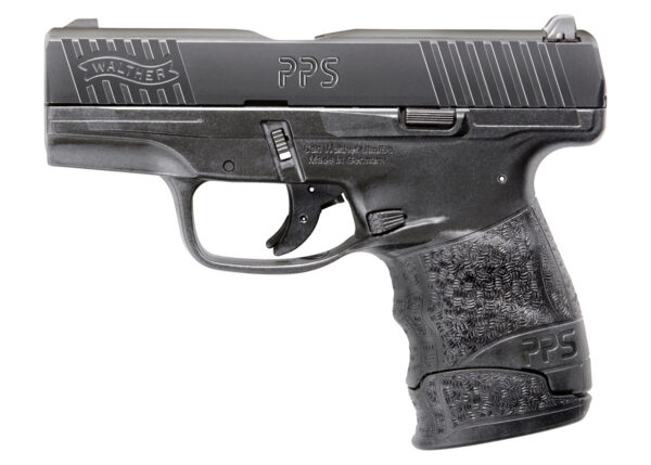 Walther PPS M2 9mm Factory Certified Pre Owned, 3.2", 3-Dot Sights, Black, 7rd, Stock #1