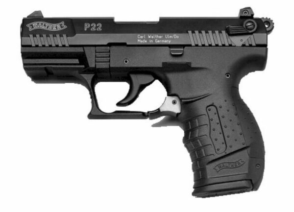Walther P22 22LR, 3.4" Barrel, Blued, 10rd Mags