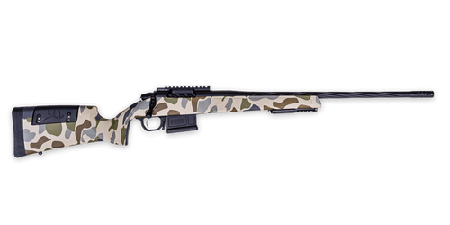 Weatherby 307 7mm Remington Magnum, 26" Threaded Barrel, Custom HUSH Camo, Black Rec, 5rd - Firearm | The Gun Shop