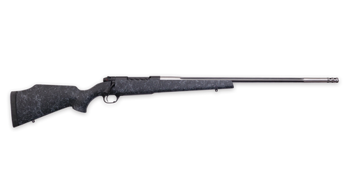 Weatherby Mark V Accumark 7mm PRC, 26" Threaded Barrel, Gray Webbed Black, 3rd - Firearm | The Gun Shop