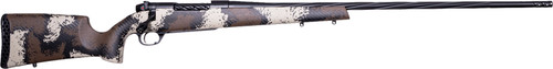 Weatherby Mark V High Country 7mm PRC, 24" Threaded Barrel, Carbon Fiber Brown Sponge Patterns, 3rd - Firearm | The Gun Shop