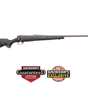 Weatherby Vanguard High Country 6.5x300 Weatherby Mag, 26" FDE Cerakote, FDE & Green Sponge Pattern Monte Carlo Stock 3 rd