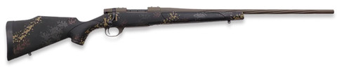 Weatherby Vanguard Talus 25-06 Remington, 24" Threaded Barrel, Smoke & Stone Sponge Camo, Brown Rec, 5rd - Firearm | The Gun Shop