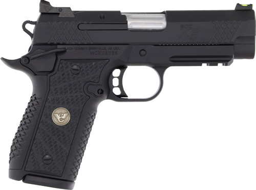 Wilson Combat EDC X9 2.0 9mm, 4" Barrel, Armor Black, G10 Sunburst Grip, 15rd - 1911 Guns | The Gun Shop