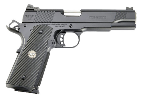 Wilson Combat CQB Elite 45 ACP, 5" Barrel, Black, G10 Grip, 8rd - 1911 Guns | The Gun Shop