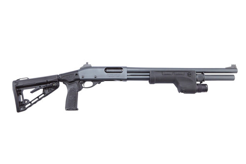 Wilson 870 Tactical 12 Ga, 3" Chamber 18.4" Barrel, Black, Includes Surefire Light, 6rd - Firearm | The Gun Shop