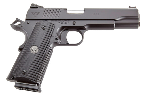 Wilson Combat ACP 9mm, 5" Barrel, Fixed Sights, Tactical Bullet Proof Thumb Safety, 10rd