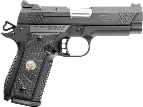 Wilson Combat EDC X9 2.0 9mm, 4" Barrel, Black, G10 Starburst Grip, 15rd - 1911 Guns | The Gun Shop