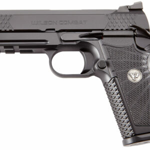 Wilson Combat EDCX9 9mm, 4" Barrel, Black Armor Tuff Finish, Green FO, Black, 15rd