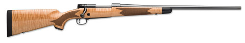 Winchester 70 Super Grade 6.5 PRC, 24" Barrel, Gloss Maple, Black Rec, 3rd - Firearm | The Gun Shop