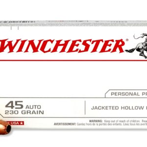 Winchester Usa Brass 45 ACP 230 Grain 50 Rounds Jhp