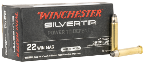 Winchester Silvertip 22 Magnum, 40gr, Hollow Point, 50rd Box - Ammo | The Gun Shop