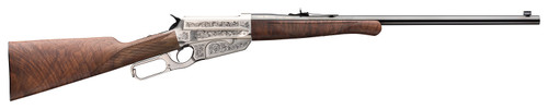 Winchester 1895 125th Anniversary 405 Winchester, 24" Barrel, Silver Engraved Rec, Walnut Furniture, 4rd - Firearm | The Gun Shop