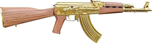 Zastava ZPAPM70 7.62x39, 16.25" Barrel, 24K Gold Plated Barrel/Rec/Mag, 30rd - AK-47 Rifles | The Gun Shop
