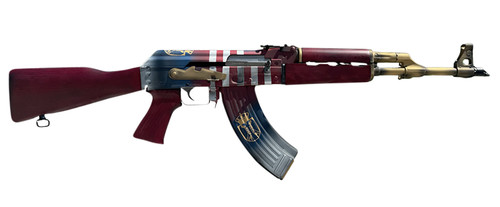 Zastava ZPAPM70 American Limited 7.62x39mm, 16.3" Barrel, Custom American/Serbian Flag Cerakote, Serbian Red Wood Furniture, 30rd - AK-47 Rifles | The Gun Shop