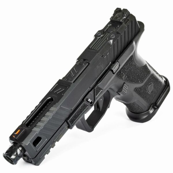 ZEV Technologies OZ9 Elite Covert 9mm, MG Threaded DLC Barrel, Black, 15rd