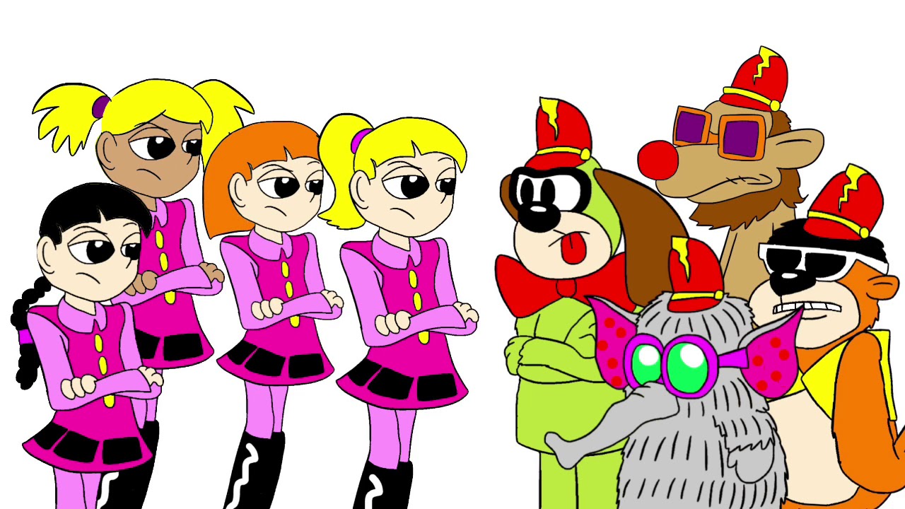 The banana splits rival The sour grapes bunch - YouTube