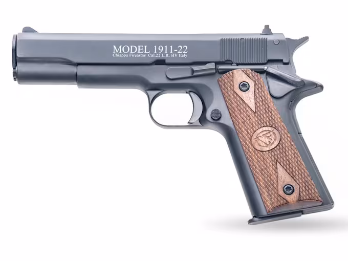 Chiappa 1911-22 22LR 5" Barrel Walnut Grip