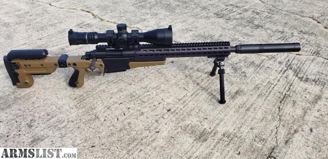 Christensen Arms Mesa FFT Tungsten Cerakote Left Hand Bolt Action Rifle ...