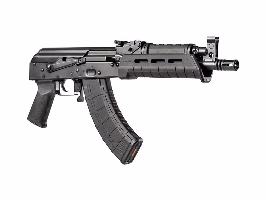 Century Arms RAS47 7.62x39mm Pistol 10.6 Barrel 30+1 Round Black Grip