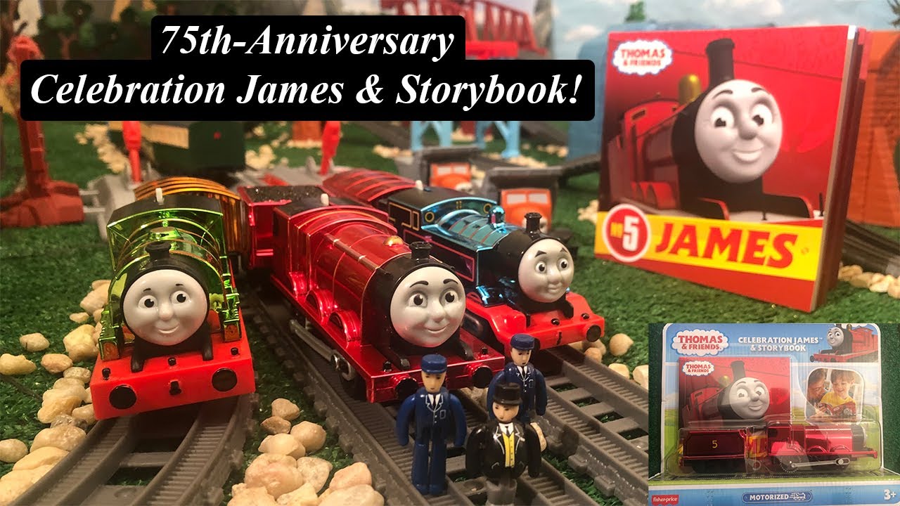 Thomas and Friends Toy Train-75th Anniversary Celebration Trackmaster