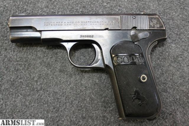 Colt Government 1903 General Officers 32 ACP