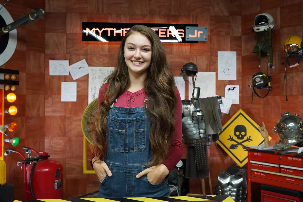 Teen co-stars of 'Mythbusters, Jr.' are busting the myth that girls