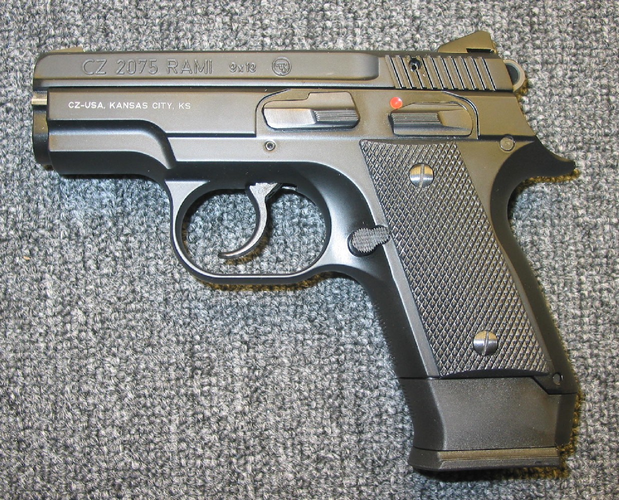 Preowned CZ 2075 RAMI, DA/SA, 9mm, 3″ Cold Hammer Forged Barrel, Alloy ...