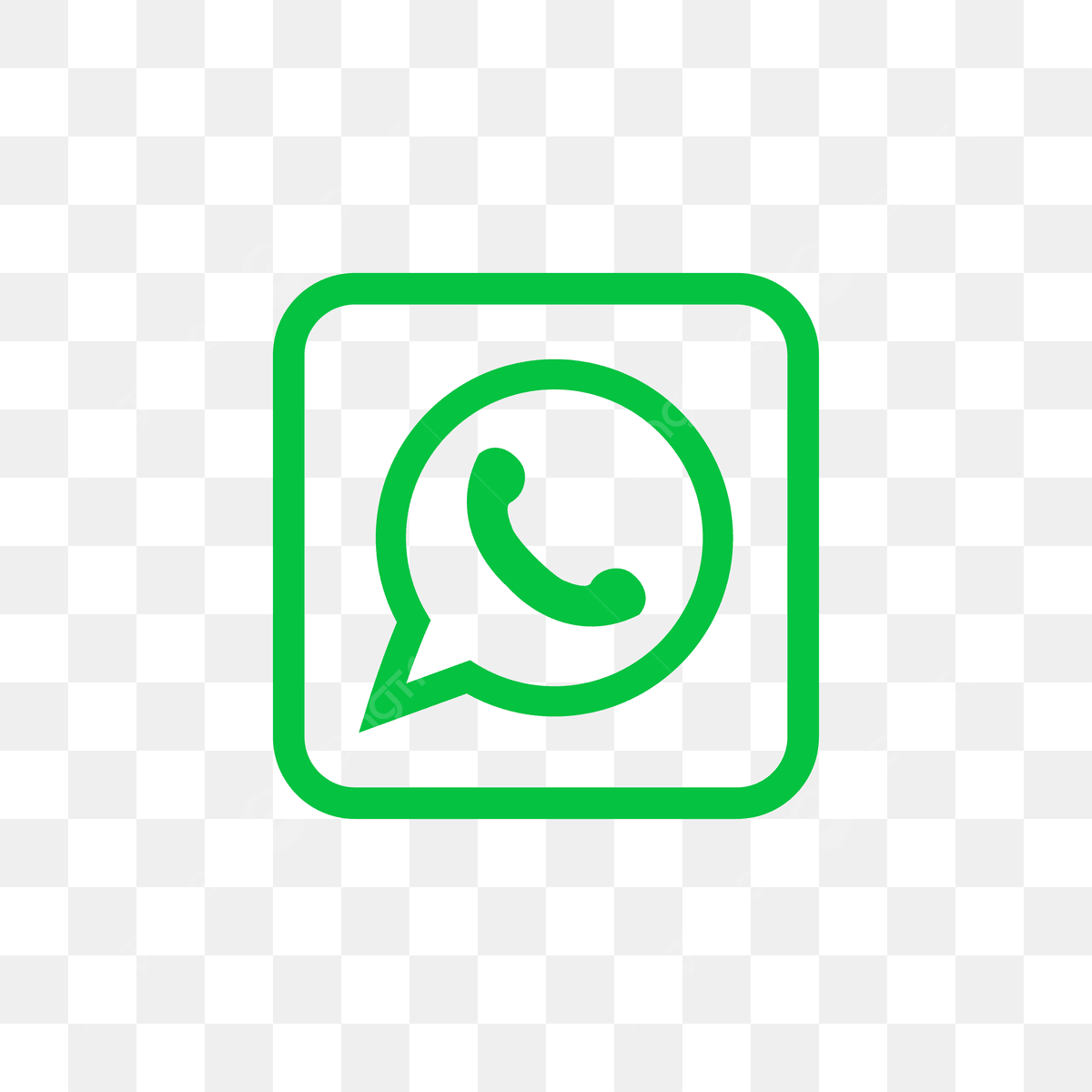 Whatsapp Social Media Icon Design Template Vector Whatsapp Logo