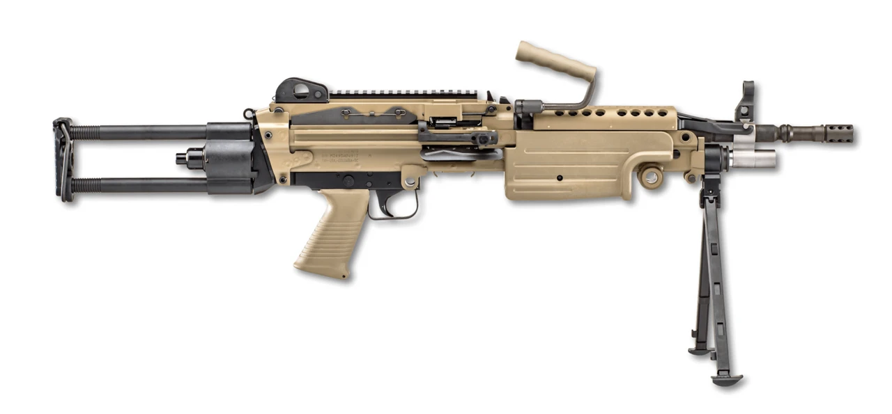 FN M249S Para SAW 5.56mm Belt-Fed Semi-Auto Rifle