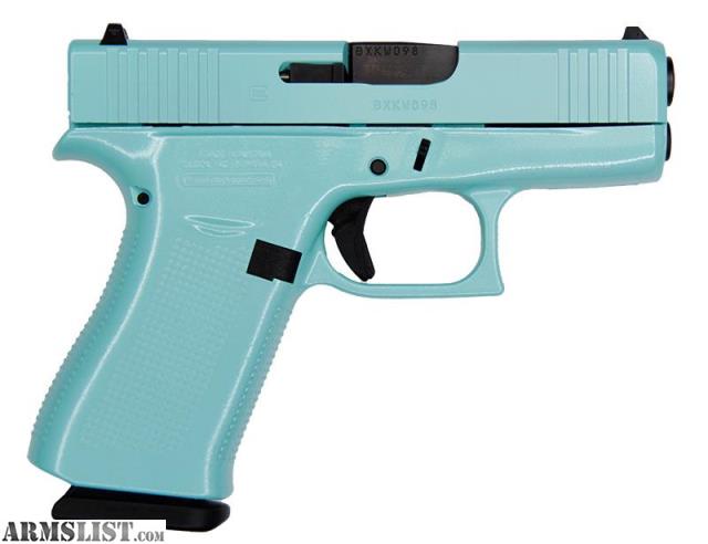 Glock 43 GEN 3 9mm 3 39 61 Robin Egg S Pi4350201resa 2 Glock 43 GEN 3 9mm 3 39 61 Robin Egg S Pi4350201resa 2