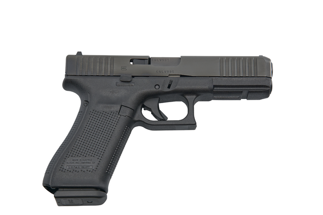 Glock G17 9mm Pistol with Black Barrel