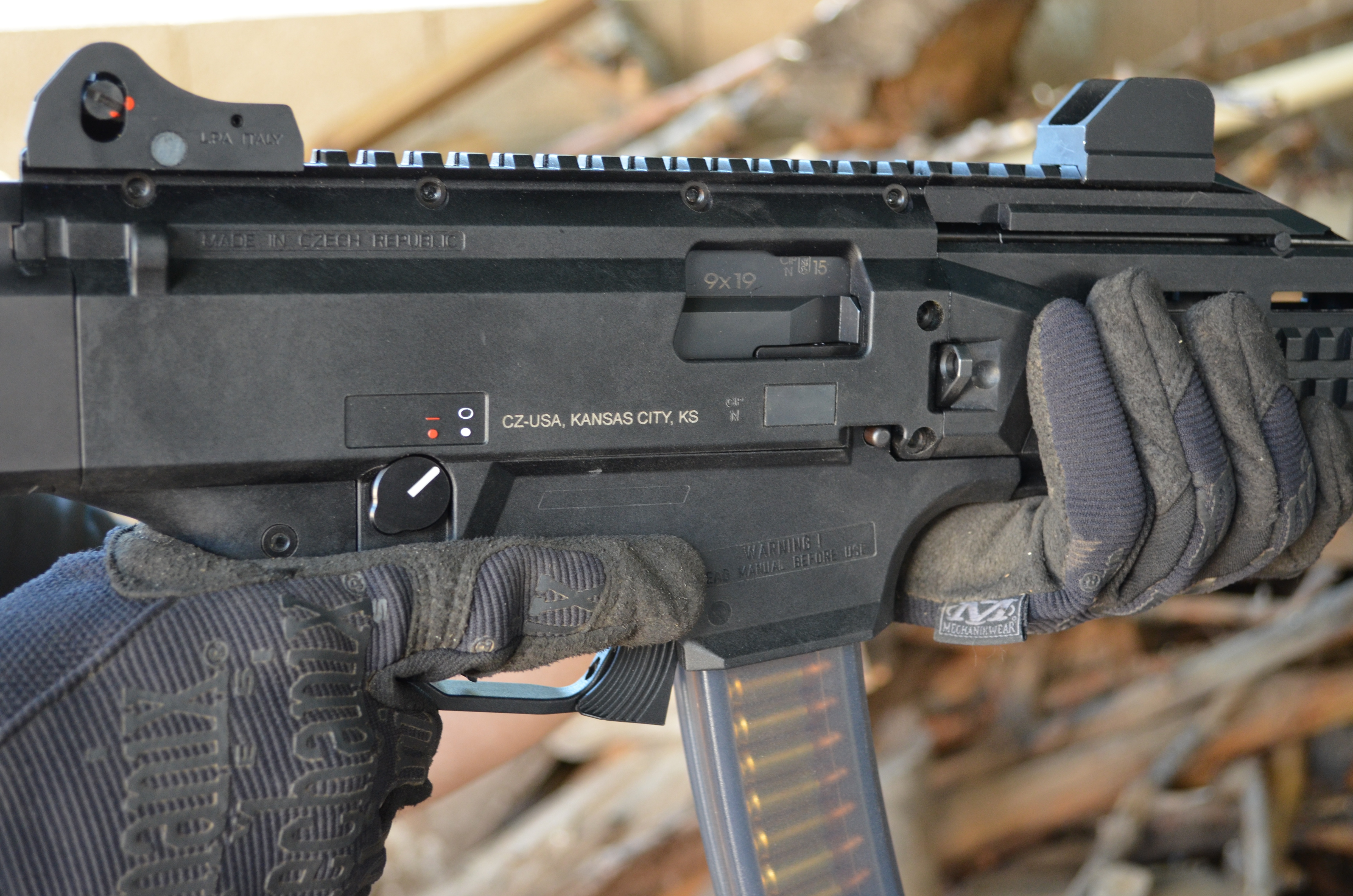 HB Industries CZ Scorpion Evo 3 Safety Delete V2