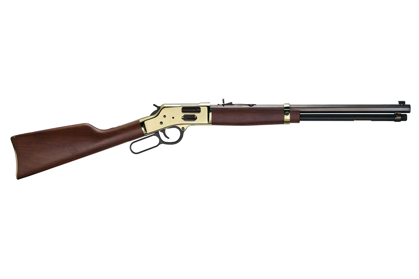Henry Big Boy Brass Side Gate 45 Colt Lever Action Rifle with Octgonal ...