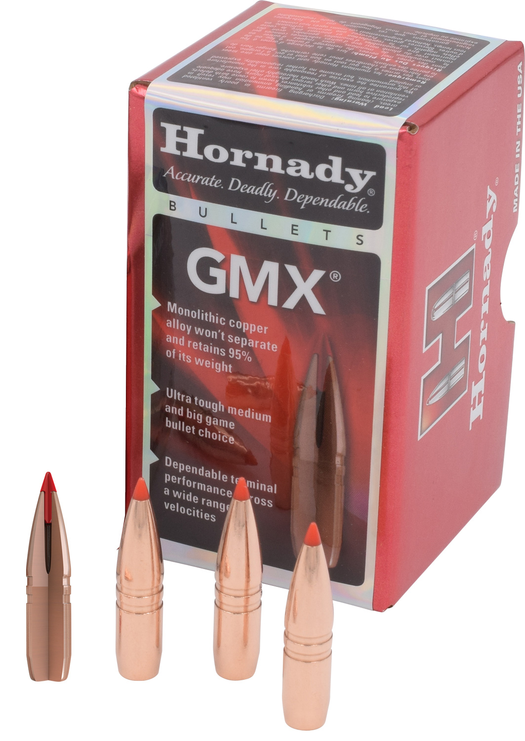 Hornady 2281 Bull 224 70 GMX Ammunition