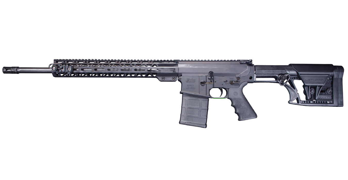 308 Win Semi-Auto Rifle with 20 inch Fluted Barrel, Luth-AR Stock and 15 inch Fr 308 Win Semi-Auto Rifle with 20 inch Fluted Barrel, Luth-AR Stock and 15 inch Fr