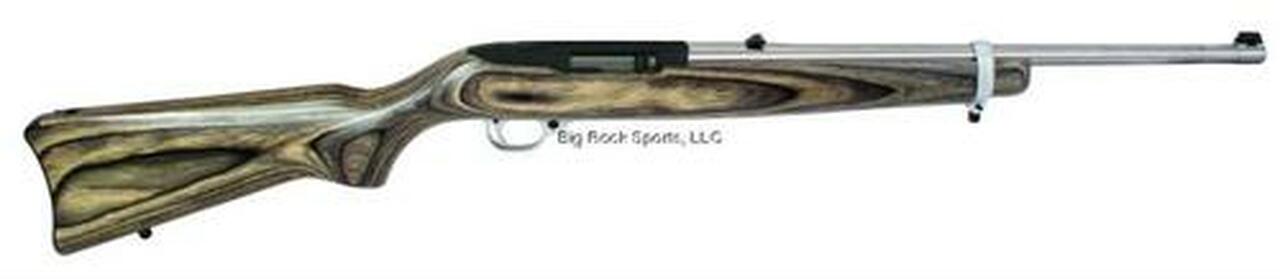 Ruger K10/22-RBBZ Auto Rimfire 22LR SS Finish, Laminated Stock Ruger K10/22-RBBZ Auto Rimfire 22LR SS Finish, Laminated Stock