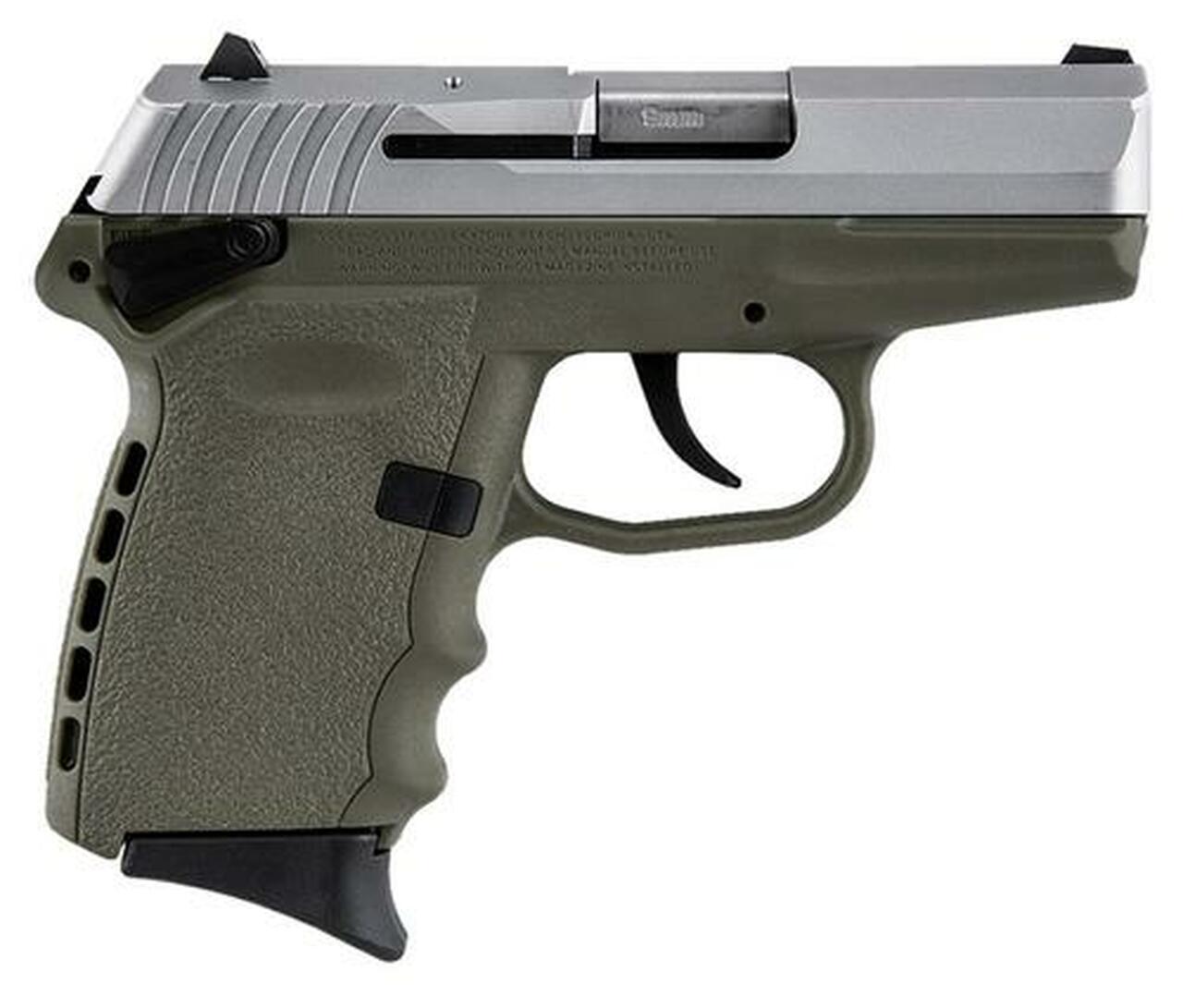 SCCY CPX-1 Two Tone 9mm SS Slide Poly Frame SCCY CPX-1 Two Tone 9mm SS Slide Poly Frame