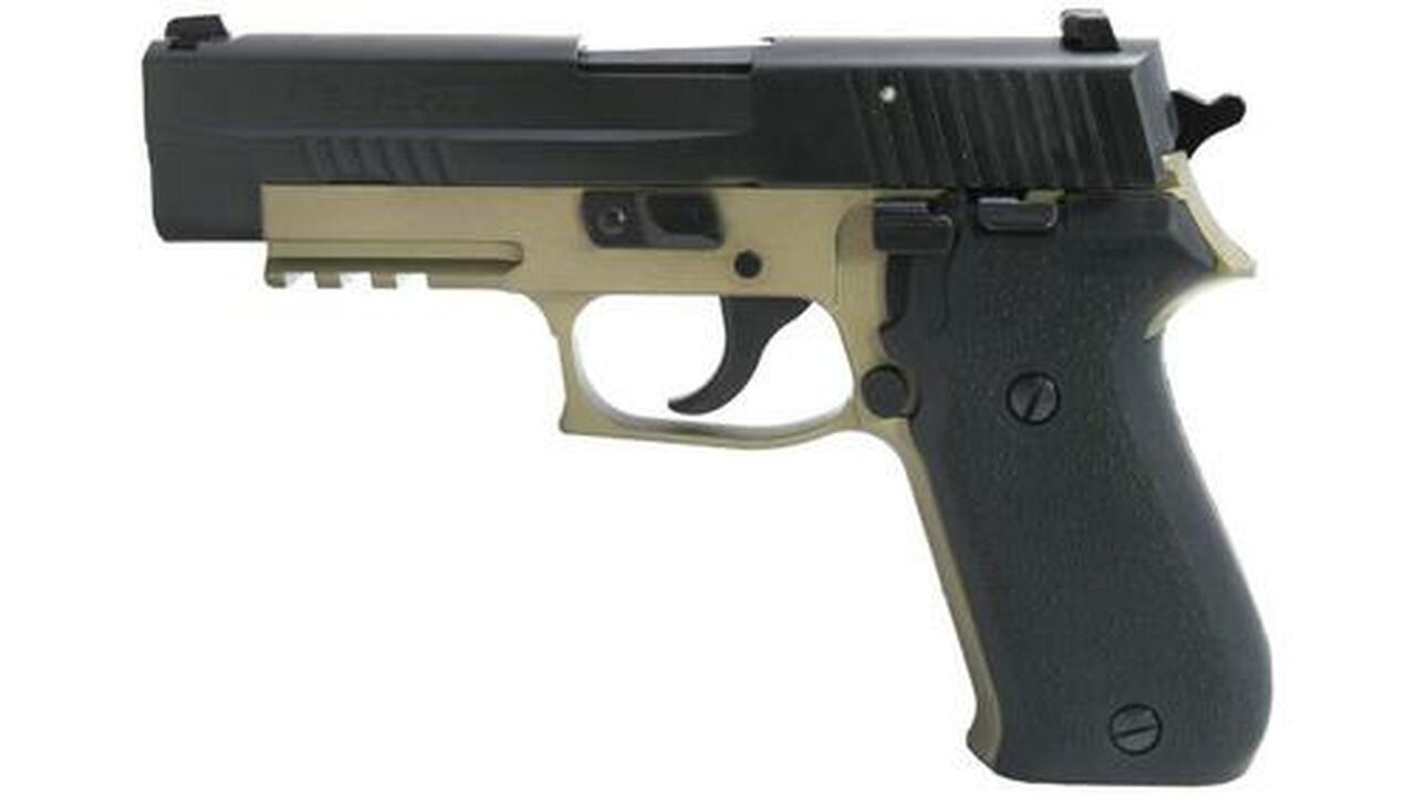 Sig P220, 45 ACP, 4.4", 8rd, Flat Dark Earth Frame, Rubber Grip