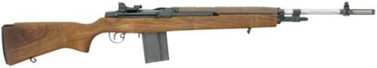 Springfield M1A Super Match Semi-Auto 7.62 NATO 22" Walnut Stock SS 10rd