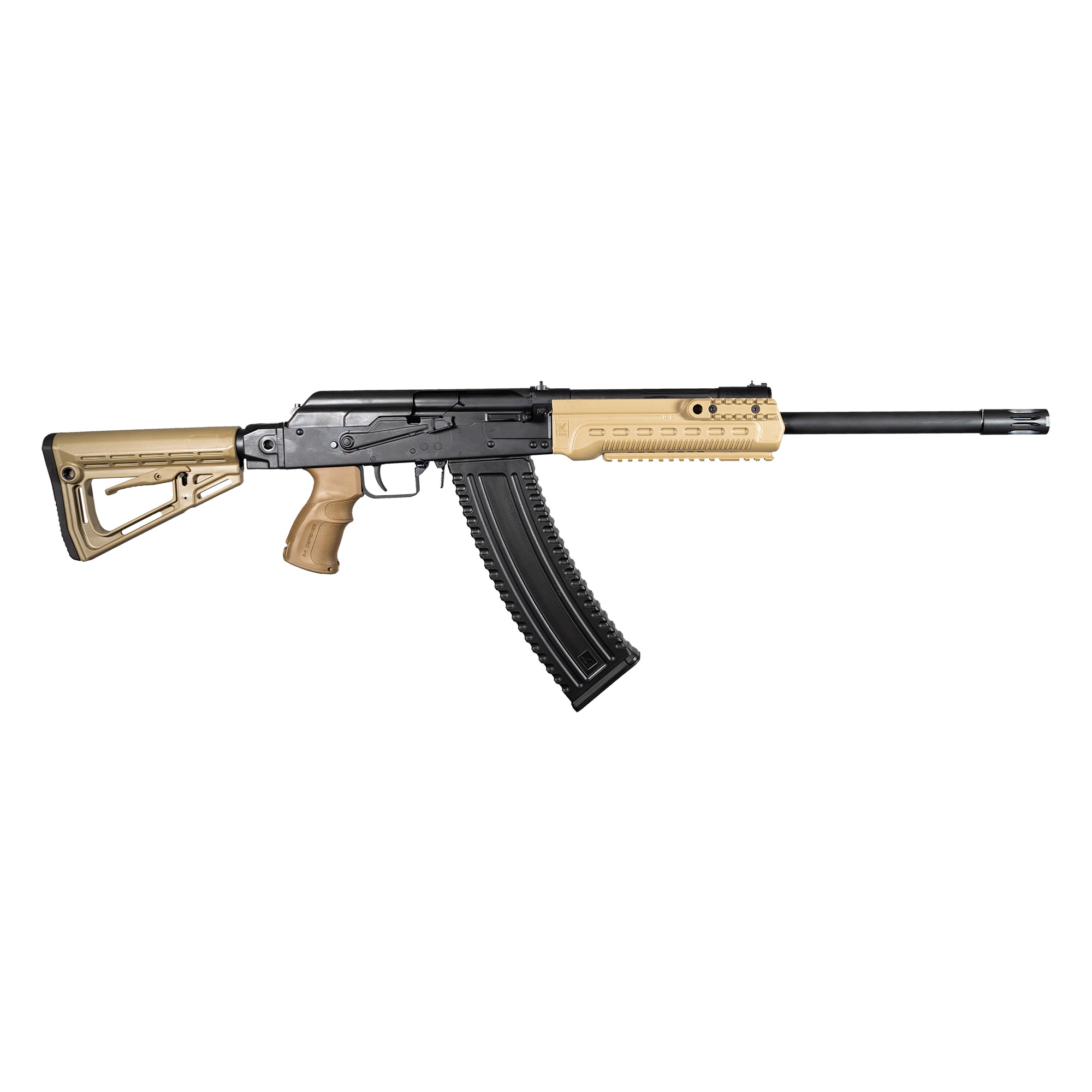 kalashnikov-ks-12t-sfs-12-gauge-18-25-101-ks-12tsfs-KS-12T-FDE-right-web-2 Kalashnikov KS-12T SFS 12 Gauge Shotgun