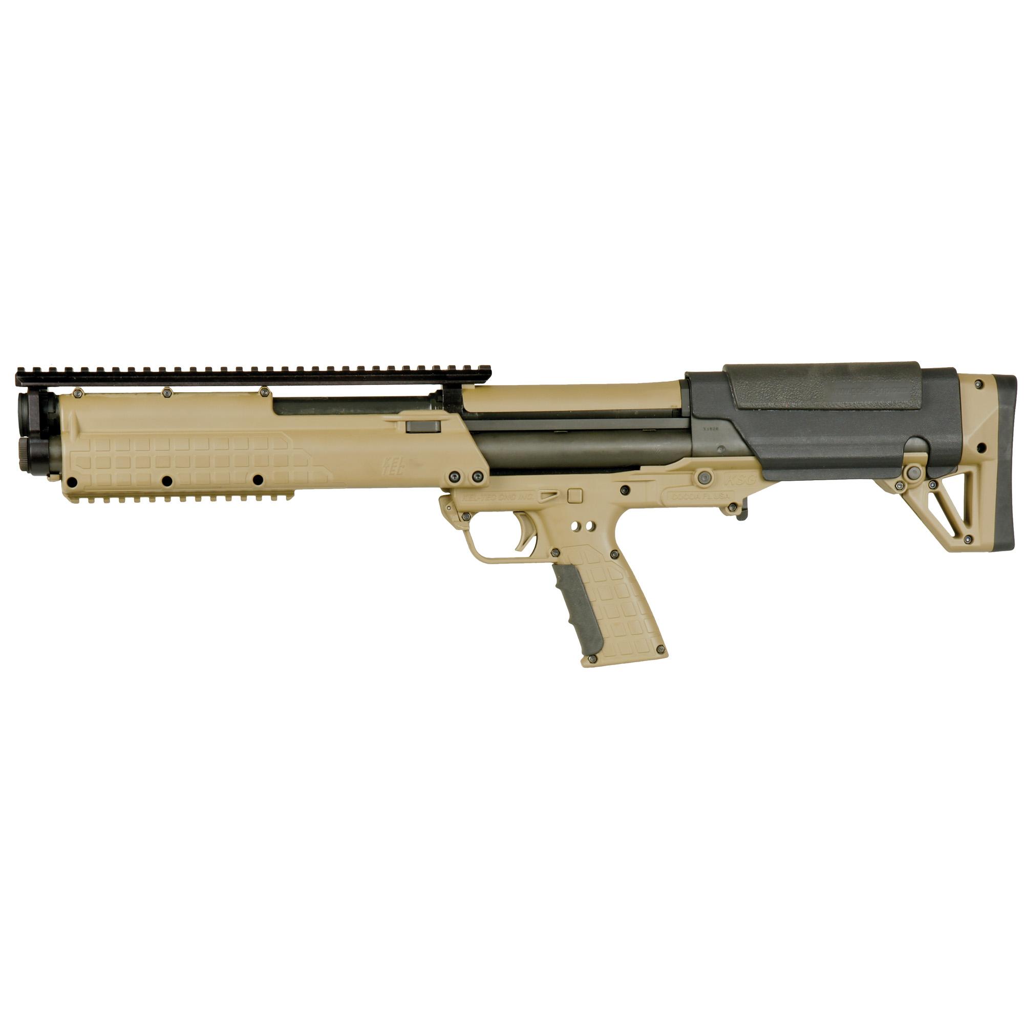 SONY DSC Kel-Tec KSG Tan Grip 12 Gauge Shotgun